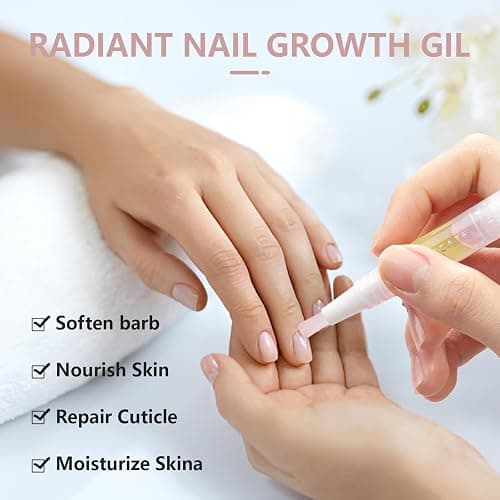 Nail Growth Oil, 2 PCS Cuticle Oil for Nails, Rejuvenation Nail Repair Oil for Moisturize Strengthen thumbnail 9