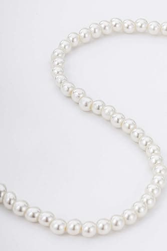 BABEYOND Collier Ras du Cou-Perles d'Imitation pour Femme Collier Court Rond Perle Simple pour Mariage Valentin Blanc thumbnail 6