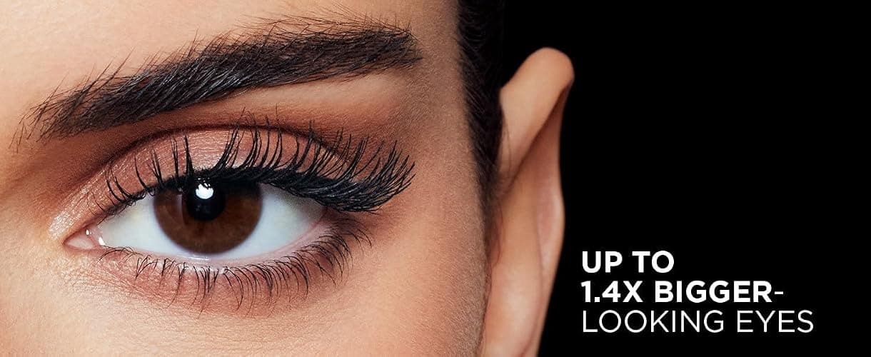 L'Oreal Paris Volumising Mascara, For Intense Volume and a Fanned Out Effect, 1.4x Bigger Looking Eyes, Clump-free Formula, Suitable for Sensitive Eyes, Volume Million Lashes Panorama thumbnail 19