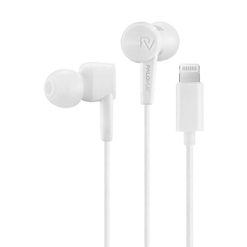 PALOVUE Lightning Kopfhörer Ohrhörer Ohrstöpsel Kompatibel iPhone 13 12 11 Pro Max iPhone X XS Max XR iPhone 8 Plus iPhone 7 Plus MFi Zertifiziert mit Mikrofon Controller - Image 1