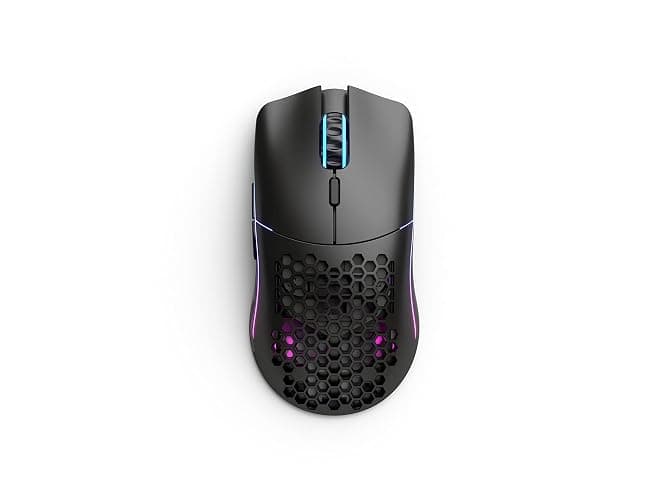 Glorious Gaming Model O Wireless Gaming Mouse - Superlight, 69g Honeycomb Design, RGB, Ambidextrous, Lag Free 2.4GHz Wireless, Up to 71 Hours Battery - Matte Black (RENEWED) thumbnail 5