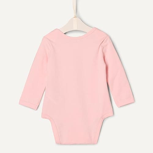 Amazon Essentials x Sofia Grainge Unisex Babies' Long Sleeve Crew Neck Bodysuit, Pack of 3 thumbnail 5