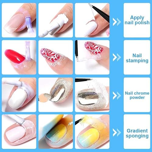 TWOING 15mlLiquid Latex for Nails, Peel Off Cuticle Protectors for Nail Polish,Skin Barrier Manicure, Art Liquid Latex Tape Protector Nail Cuticle Guard Gifts thumbnail 3