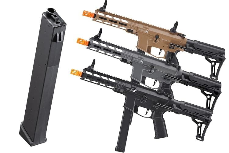 Lancer Tactical LT-35 120 Round 9mm Mid-Capacity Magazine for Battle X CQB 9mm (Color: Black) - 5 thumbnail 4