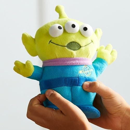 DISNEY STORE Official Toy Story Plush, Alien, Iconic Cuddly Toy Character with Embroidered Eyes and Soft Plush Features, Suitable for All Ages thumbnail 4