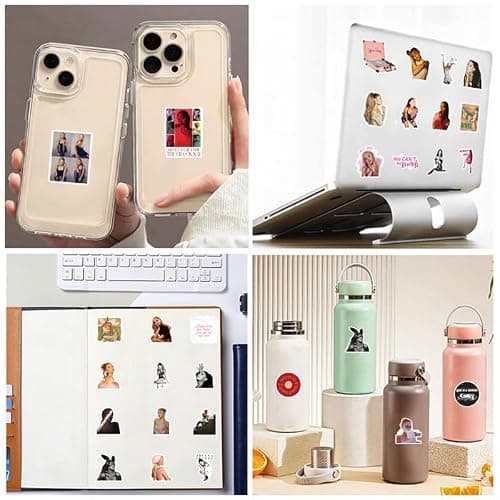 120Pcs Ariana or Grande Stickers Fashion Music Merch Waterproof Vinyl for Scrapbook Journaling Water Bottle Laptop Luggage Phone thumbnail 8