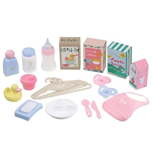 JC Toys Baby Doll Nursery 20 Piece Accessory Bag Berenguer Boutique! | Fitst Most Dolls | Nursery Accessories |Ages 2+ thumbnail 3