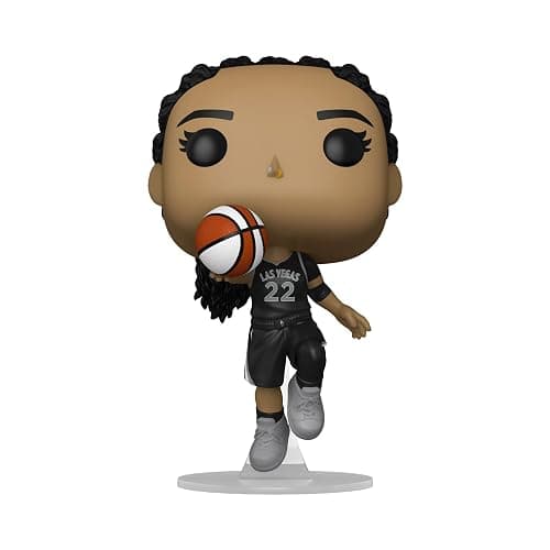 Funko Pop! WNBA: Las Vegas Aces - A'ja Wilson - WNBA Players - Collectable Vinyl Figure - Gift Idea - Official Merchandise - Toys for Kids & Adults - Sports Fans - Model Figure for Collectors thumbnail 2