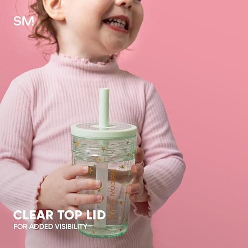 Simple Modern Toddler Tumbler with Straw | 12oz Cute Kids Cup, Farm Animals | Junior Tumbler Kids Water Bottle & Spill Proof Sippy Cup for Girls, Boys | See-Through Lid, Toddler Cup | Farm Animals thumbnail 5