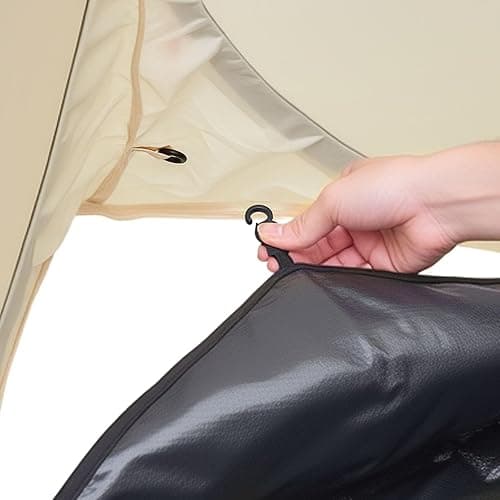 VEVOR Pop up Sports Tent, 8 Sizes Optional Clear Bubble Tent for 1-6 Person, Waterproof Outdoor Pod with Floor Mat & Top Cover, Garden Igloo Dome Tents Camping Shelter for Sports Watching thumbnail 9