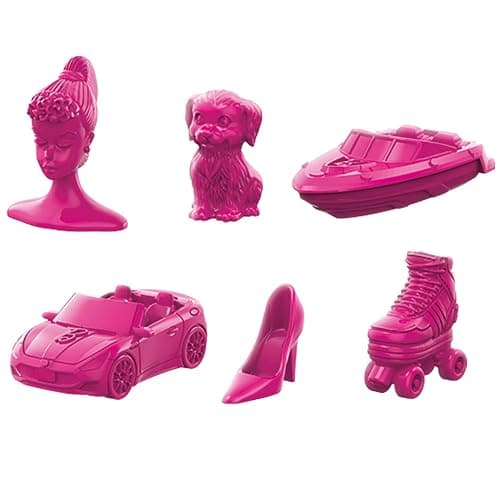 Monopoly Barbie Edition, das Klassische Brettspiel inspiriert von Barbies Traumwelt und ihren Abenteuern, originelles für Kinder und Teenager thumbnail 6