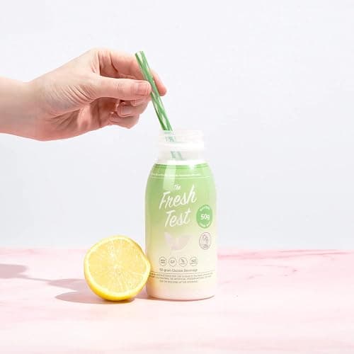 The Fresh Test, 50-gram Bottled Powder Drink Mix | Additive-Free, Non-GMO, Organic Ingredients | Mint Lemonade thumbnail 6