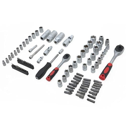Hantinstom Ultimate Sockets Set Comprehensive Hand Tool Set Perfect for Home Essentials College Dorm Car Emergency Kit Ideal Apartment Essentials & Men’s Tools Gift (94pcs) thumbnail 3