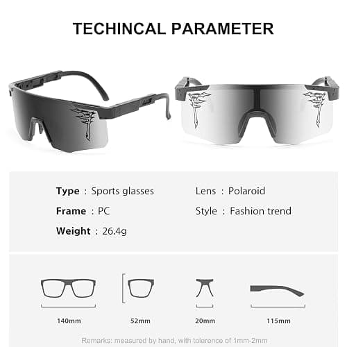 ACEXPNM Kids Sunglasses Youth Baseball Sunglasses UV400 Sports Sun Glasses For Boys Girls Children TR90 Teengers Shades thumbnail 4