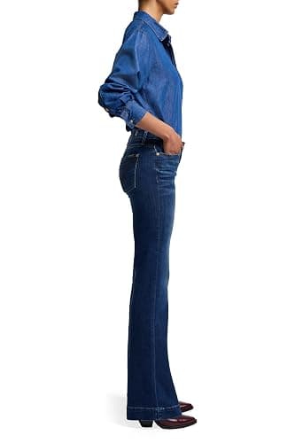 7 For All Mankind Women's Flare Wide Leg Jean thumbnail 3