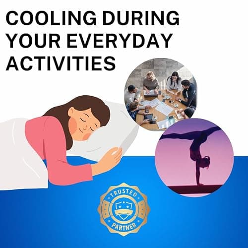 22 Elevate Lab Cooling Patches – Portable Soft Gel Pads for Refreshing Comfort & Temperature Relief – Air-Activated Reusable Design - Unscented and Dye Free – 6 Count thumbnail 5