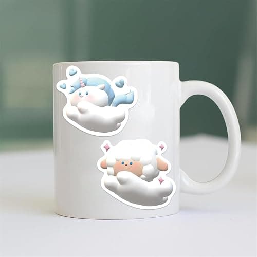 100 Pcs 3D Japanese Cartoon Sanrio Stickers Manga Hello Kitty Stickers for Water Bottle, Helmet, Laptop, Phone, Cartoon Animal Decals Gifts, Party Favors, Kuromi Sticker for Kids Teens Boy (Slo) thumbnail 6