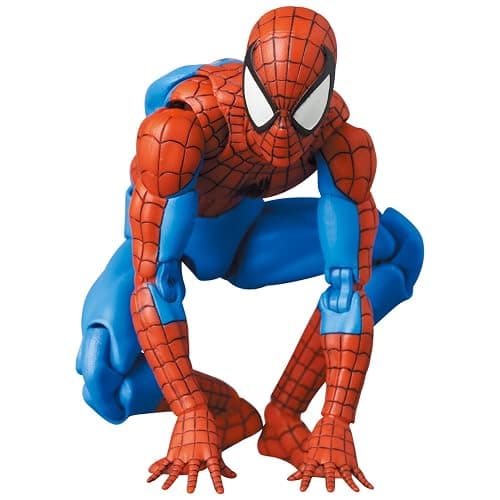 メディコム・トイ(MEDICOM TOY) MAFEX No.185 Spider-Man Spider-Man (Classic Costume Ver.) Total Height Approx. 6.1 inches (155 mm), Non-Scale, Pre-Painted Action Figure thumbnail 4