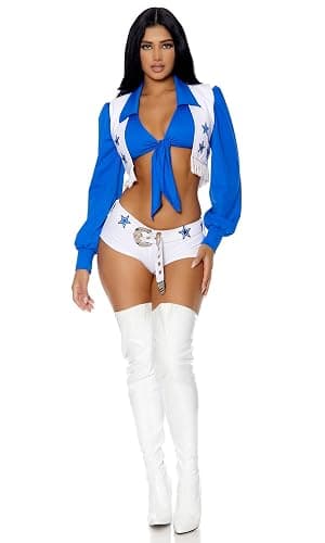 Forplay womens Field Star Sexy Cheerleader Costume - Image 1