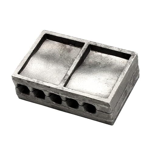 Dimatteo Bank Sinker Molds with 5 Cavities and 1,2.3-Ounce,Without Handle thumbnail 3