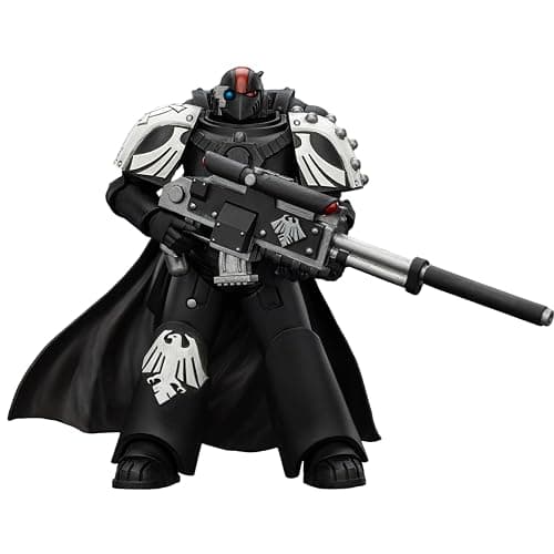 JOYTOY Raven Guard Warhammer 40K 1/18 Action Figures Raven Guard Mor Deythan Shade with Nemesis Bolt Rifle 4.84-Inch Collectible Model Model Birthday Gifts Warhammer Series Model thumbnail 3