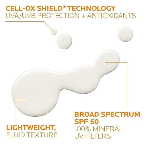 La Roche-Posay Anthelios Sunscreen SPF 40, Ultra-Light Fluid Broad Spectrum SPF 40, Face Sunscreen with Titanium Dioxide Mineral, Lightweight & Fast-Absorbing, Oil-Free, Matte Finish thumbnail 4