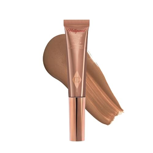 Charlotte Tilbury Hollywood Liquid Contour Wand - Easy-to-Use Contour Stick & Liquid Bronzer for Sculpting & Shaping - Leaves a Natural-Looking Sculpted Finish - Image 1
