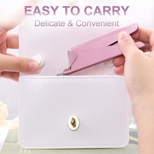Light Pink(Matte) Premium Nail Clippers with Magnets Sizers for Acrylic Nails, Artificial Fake Nail False Nail Tip Cutter Trimmer Manicure Pedicure Sharp Blade Clip Tool For Salon Home Art Beauty thumbnail 8