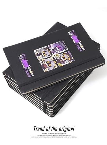 Murder Uzi Drone Notebook, 8.3 x 5.5 Inch, 76 Sheets / 152 Pages Diary, Cartoon Journal Book for Women Men, Thick Paper Drawing Book thumbnail 6