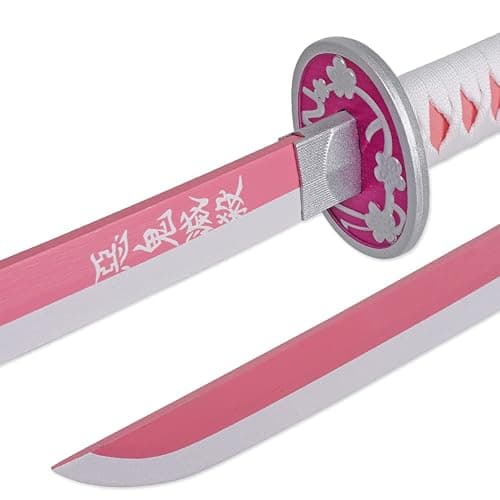 Zisu Demon Katana Sword, About 41 inches, Hashira Pillars & Protagonist Katana for Cosplay Purpose, Anime Original Texture thumbnail 5