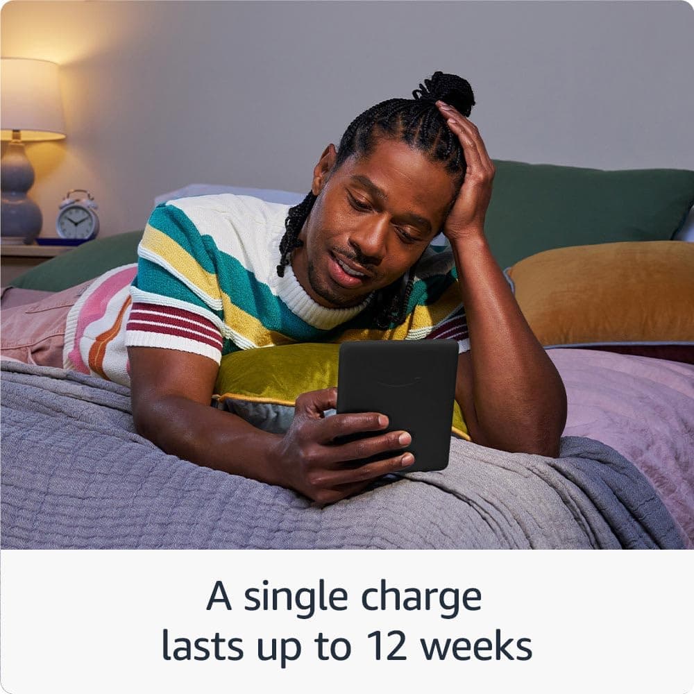 All-new Amazon Kindle Paperwhite (16 GB) – Our fastest Kindle ever, with new 7" glare-free display, and weeks of battery life - Black thumbnail 5