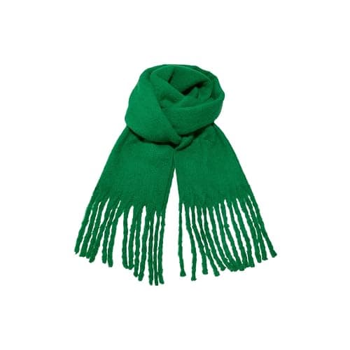 Wendyfull Winter Scarf for Women Big Chunky Scarf Solid Warm Soft Oversized Thick Blanket Scarves Shawl Cashmere Feel thumbnail 7