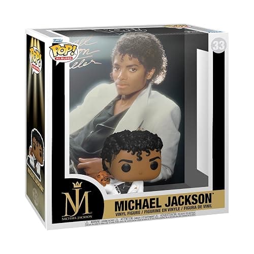 Funko POP! Albums: Michael Jackson - MJ - Thriller - Music - Collectable Vinyl Figure - Gift Idea - Official Merchandise - for Kids & Adults - Music Fans - Model Figure for Collectors and Display thumbnail 3