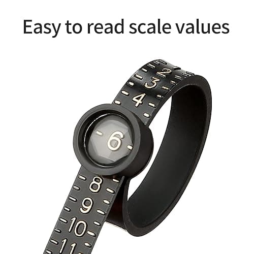 Upgraded Ring Sizer Measuring Set Reusable Finger Size Gauge Measure Tool Jewelry Sizing Tools 1-17 USA Rings Size thumbnail 4