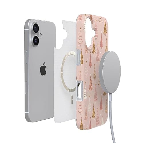 Casely iPhone 17 Case | Bubblegum Forest | Christmas Tree | Compatible with MagSafe | Classic Ultra-Slim Design thumbnail 4