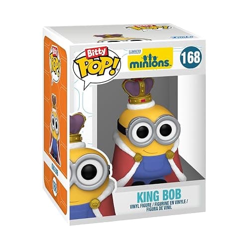 Funko Bitty POP! Minions and A Surprise Mystery Mini Figure - 0.9 Inch (2.2 Cm) - Despicable Me: Minions Collectable - Stackable Display Shelf Included - Gift Idea - Party Bags Stocking thumbnail 8