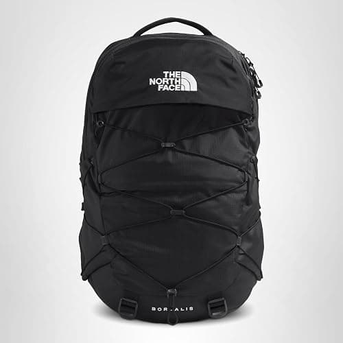 The North Face Borealis Commuter Laptop Backpack - Water Repellent, Laptop Sleeve, Large Main Compartment, TNF Black/TNF Black-NPF, One Size thumbnail 10