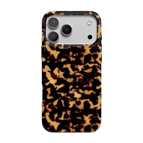 Casely iPhone 17 Pro Max Case | Shell Shocked | Tortoise Print | Compatible with MagSafe | Classic Ultra Slim Design - Image 1