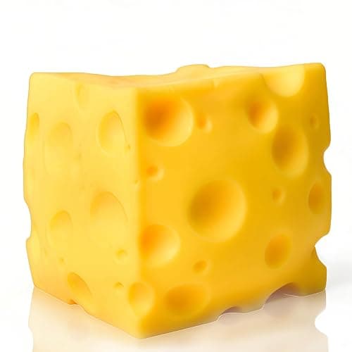 2026 New Extra Large Cheese Squishy Toy, Slow Rising Squeeze Block, Stress & Anxiety Relief Fidget Gift for Kids and Adults - Image 1