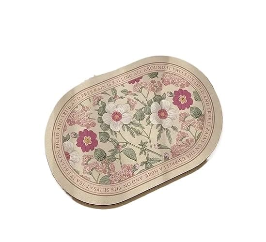 PTAWAA Bathroom Doormat ins Wind Suction Toilet Floor mat Non-Slip Toilet Toilet(Daisies,40X60cm 15.7X23.6in) thumbnail 2