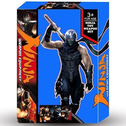 Liberty Imports Ninja Toy Weapons Kids Role Play Set with 2 Katana Swords, 2 SAIS, 4 Shuriken and Bo Staff for Children Dress Up Pretend Play Battles thumbnail 7