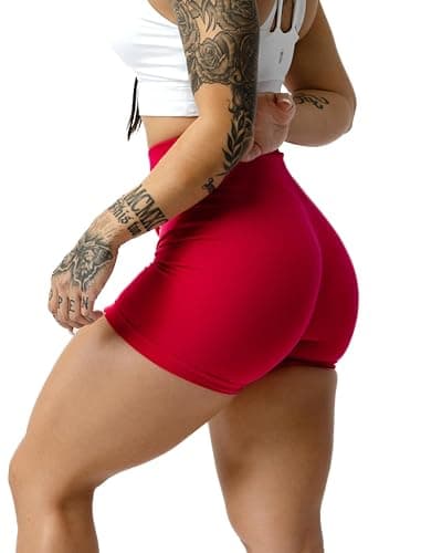 Gymreapers Infinity Seamless Workout Shorts High Waist Biker Shorts for Women Athletic Gym Running Pilates Yoga Sport Short thumbnail 4