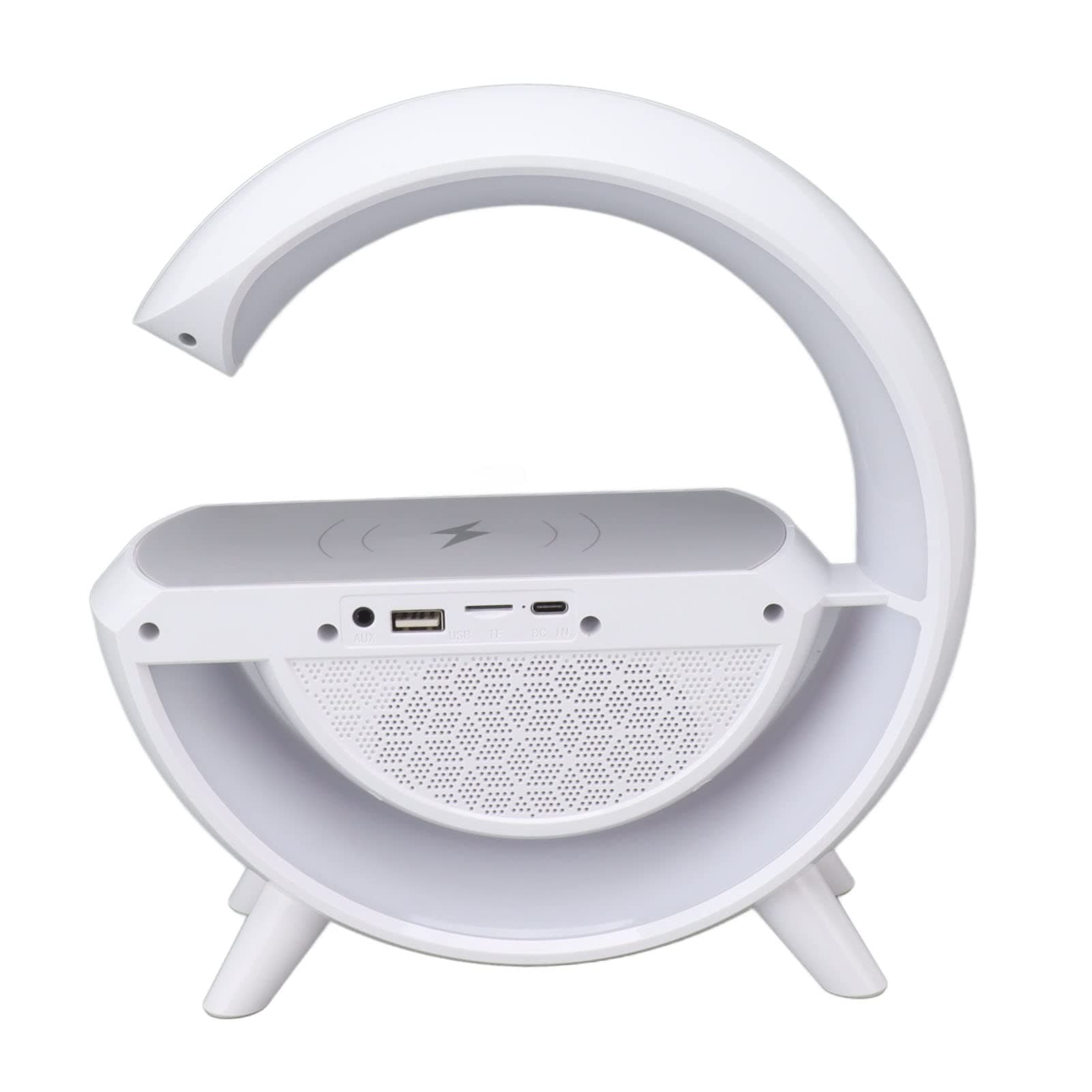 Iluminación Ambiental con Altavoces Bluetooth Altavoces Bluetooth Recargables Lámpara de Mesa Cargador Inalámbrico Altavoz Bluetooth Luz 1200mAh RGB Carga USB Cargador Inalámbrico Lámpara para Oficina thumbnail 8