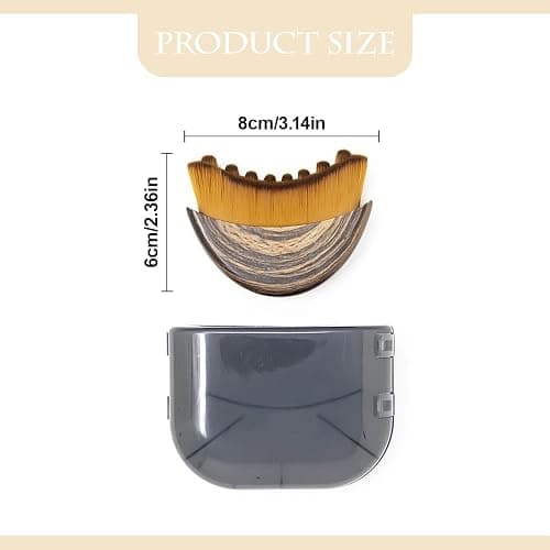 Lymphatic Drainage Massager Face, Lymphatic Contour Face Brush, Dry Brushing with Ergonomic Design to Relieve Fatigue & Fit Skin Precisely (1PCS) thumbnail 2