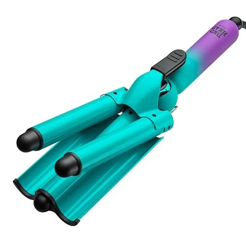 Bed Head Wave Affair Jumbo 3 Barrel Hair Waver | Quick Styling, Serious Hold, & Less Heat Damage, Heat Protectant Glove Included for Easy, Custom Styling thumbnail 2