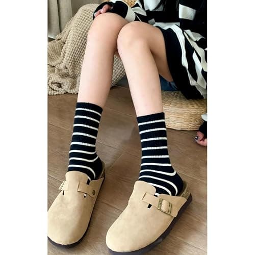 OTAODKA Athletics Socks for Women and Girls Cute Ankle Cotton Sock thumbnail 6