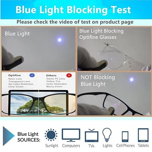 Reading Glasses Anti Blue Light Blocking Reader Oversized Frame for Women Men for Mid Big Face Anti Eyestains thumbnail 6