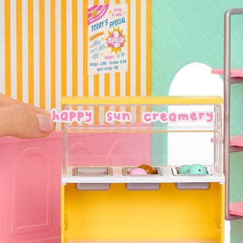 MGA's Miniverse Make It Mini Spaces Ice Cream Shop, Building Set, Customize, DIY Crafts, Rooms, Hobby, Collectors, Display, Gifts, 8+ thumbnail 5