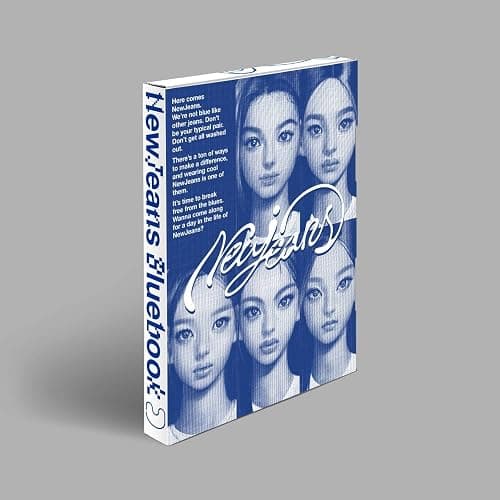 JYP Entertainment NewJeans - NewJeans 1st EP 'New Jeans' Bluebook ver. CD [Cover Random] - Image 1