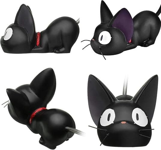 OVANUS Resin Cat Lamp, Kiki's Lamp, Kikis Delivery Night Light for Children Gift Home Decor thumbnail 4